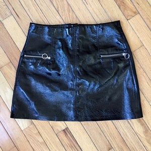 **SOLD** Shiny Mini Skirt